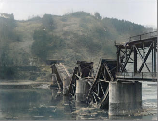 zerstörte Brücke Bullay