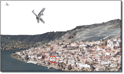 Sah das Szenario in Klotten am 23.2.1945 so aus? (Rekonstruktion Autor)